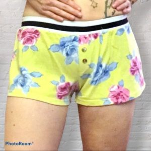 PJ Couture Floral Shorts